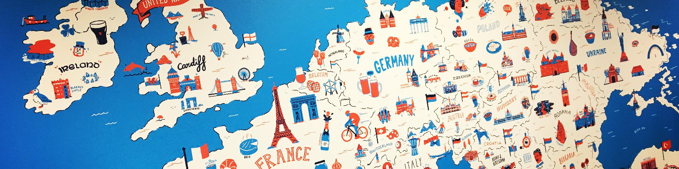 europe map wallpaper 